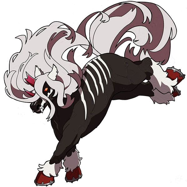 black bone horse